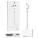 Apple Lightning Digital AV Adapter (HDMI) - وصلة ابل - من الايفون او الايباد الى التلفزيون - كفالة 12 شهر