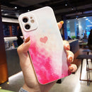 Watercolor Gradient Love Heart Case - T2