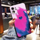 Watercolor Gradient Love Heart Case - T5