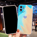 Watercolor Gradient Love Heart Case - T1