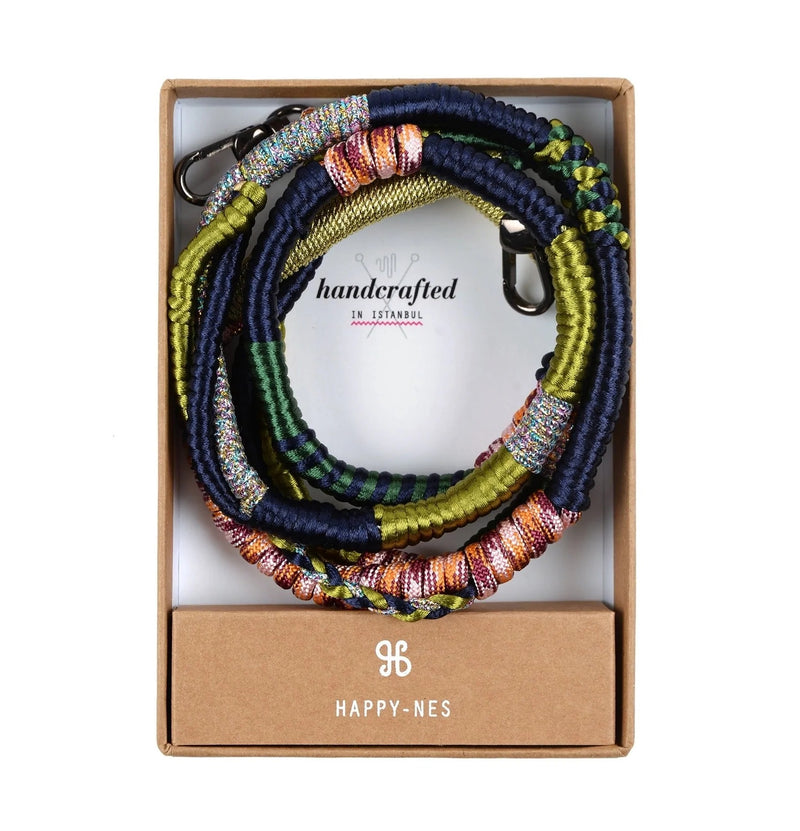 Happy-Nes - Trendy Standard Size Phone Straps - Rain Forest Strap - With or Without Case - خيط علاقة - صناعة يدوية تركية - يمكنكم اختيار مع كفر او بدون كفر فقط خيط علاقة
