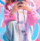 Happy-Nes - Trendy Standard Size Phone Straps - Delusion Strap - With or Without Case - خيط علاقة - صناعة يدوية تركية - يمكنكم اختيار مع كفر او بدون كفر فقط خيط علاقة