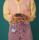 Happy-Nes - Trendy Standard Size Phone Straps - Delusion Strap - With or Without Case - خيط علاقة - صناعة يدوية تركية - يمكنكم اختيار مع كفر او بدون كفر فقط خيط علاقة