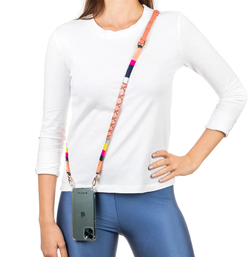 Happy-Nes - The Original Adjustable Phone Strap - Urban Adjustable Strap - With or Without Case - خيط علاقة - صناعة يدوية تركية - يمكنكم اختيار مع كفر او بدون كفر فقط خيط علاقة
