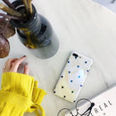 White Small Black Hearts Case