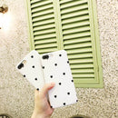 White Small Black Hearts Case