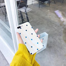 White Small Black Hearts Case