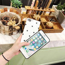 White Small Black Hearts Case