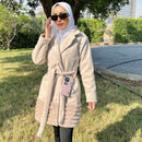 Light Purple Leather Case with Grip, Card Slot and Strap Lanyard - كفر جلد مع مسكة ومحفظة للبطاقات والنقود وخيط سلسة علاقة