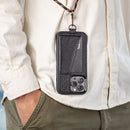 Torrii KOALA Case for - Black - كفر حماية عالية مع محفظة للبطاقات وخيط علاقة - توري