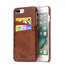 CaseMe Cards Leather Case with Back Card Slot - كفر جلد ومحفظة بطاقات من الخلف