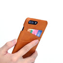 CaseMe Cards Leather Case with Back Card Slot - كفر جلد ومحفظة بطاقات من الخلف