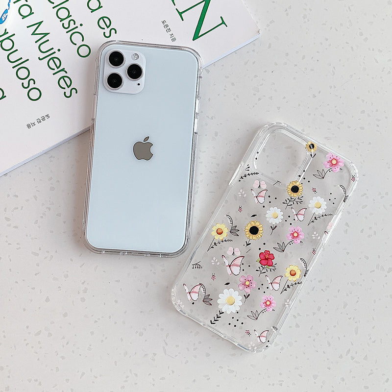 Cute Flower Phone Case - C