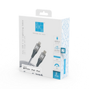 Juku USB-C to Lightning Cable 2m [V] - سلك شحن ايفون تايب سي - طول 2 متر - جوكو - كفالة 24 شهر