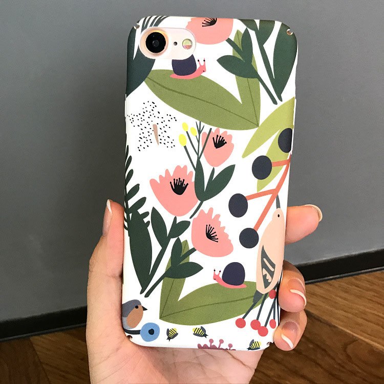Green Flower Case