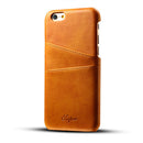 CaseMe Cards Leather Case with Back Card Slot - كفر جلد ومحفظة بطاقات من الخلف