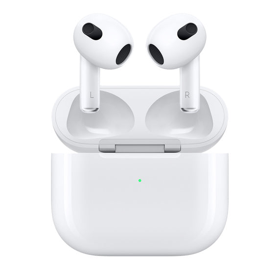 Apple AirPods 3rd Generation - with Lightning Charging Case [F] - سماعة ابل ايربودز 3 - 2021 - كفالة 12 شهر