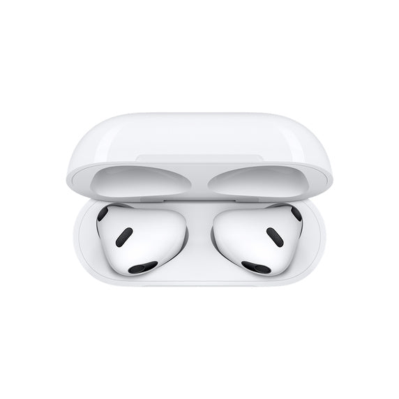 Apple AirPods 3rd Generation - with Lightning Charging Case [F] - سماعة ابل ايربودز 3 - 2021 - كفالة 12 شهر