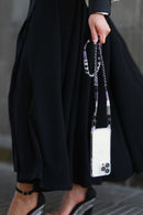 Happy-Nes - The Original Phone Strap - Shiny Oreo Strap - With or Without Case - خيط علاقة - صناعة يدوية تركية - يمكنكم اختيار مع كفر او بدون كفر فقط خيط علاقة