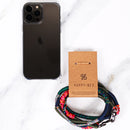 Happy-Nes - Trendy Standard Size Phone Straps - Rain Forest Strap - With or Without Case - خيط علاقة - صناعة يدوية تركية - يمكنكم اختيار مع كفر او بدون كفر فقط خيط علاقة