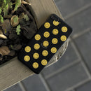 Black Smile Faces Case With Ring - كفر مع مسكة خاتم