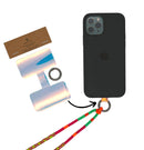 Happy-Nes - Easy Phone Strap - Plum Adjustable Strap - خيط علاقة - صناعة يدوية تركية
