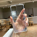 Clear Case with Back Card Holder - كفر شفاف مع مكان للبطاقة بالخلف