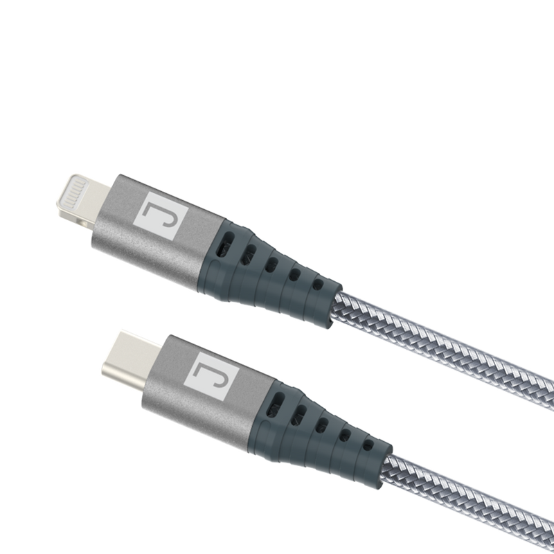 Juku USB-C to Lightning Cable 2m [V] - سلك شحن ايفون تايب سي - طول 2 متر - جوكو - كفالة 24 شهر