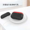 AhaStyle Apple AirPods Pro Case - Black / Red - كفر حماية سماعة ابل ايربدوز برو