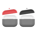 AhaStyle Apple AirPods Pro Case - Black / Red - كفر حماية سماعة ابل ايربدوز برو