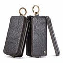 CaseMe S1 Wallet - كفر جلد محفظة وبطاقات ونقود وميدالية