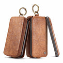 CaseMe S1 Wallet - كفر جلد محفظة وبطاقات ونقود وميدالية