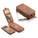 CaseMe S1 Wallet - كفر جلد محفظة وبطاقات ونقود وميدالية