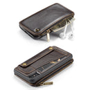 CaseMe 011 - Brown - كفر ومسكة ومحفظة للبطاقات والنقود