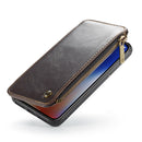 CaseMe 011 - Brown - كفر ومسكة ومحفظة للبطاقات والنقود