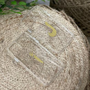 Clear Case with Arabic Alphabet Letter - كفر شفاف مع حرف من اختياركم - سيتم التواصل معكم لتحديد الحرف بعد الطلب