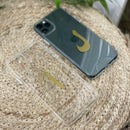 Clear Case with Arabic Alphabet Letter - كفر شفاف مع حرف من اختياركم - سيتم التواصل معكم لتحديد الحرف بعد الطلب