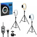 LED Ring Fill Light ZD-340 [H] - ستاند تصوير اضاءة - 3 انواع من الاضاءة - مع ستاند هاتف