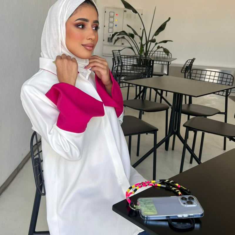 Happy-Nes - Easy Phone Strap - Navagio Adjustable Strap - With or Without Case - خيط علاقة - صناعة يدوية تركية - يمكنكم اختيار مع كفر او بدون كفر فقط خيط علاقة