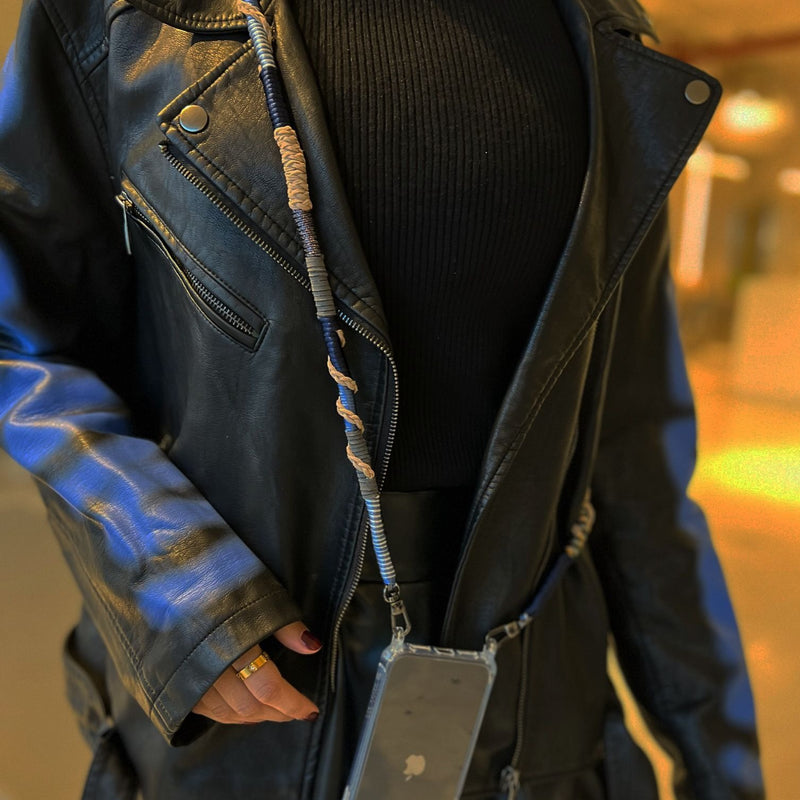 Happy-Nes - Trendy Standard Size Phone Straps - Miracle Strap - With or Without Case - خيط علاقة - صناعة يدوية تركية - يمكنكم اختيار مع كفر او بدون كفر فقط خيط علاقة