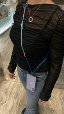 Happy-Nes - Easy Phone Strap - June Adjustable Strap - With or Without Case - خيط علاقة - صناعة يدوية تركية - يمكنكم اختيار مع كفر او بدون كفر فقط خيط علاقة