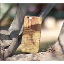 Wood Pattern Case with Card Slot - كفر مع محفظة بالخلف