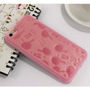 Mickey Faces Leather Case