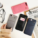 Leather Card Back Case