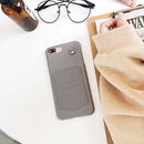 Leather Card Back Case