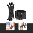Green Detachable Sports Armband (4" - 6.8")[O] - حزام الذراع الرياضي - لجميع انواع الاجهزة