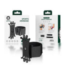 Green Detachable Sports Armband (4" - 6.8")[O] - حزام الذراع الرياضي - لجميع انواع الاجهزة