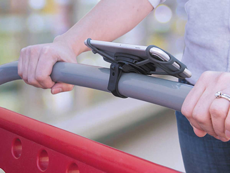 NiteIze Wraptor Rotating Smartphone Bar Mount - Grey - ستاند تثبيت للهاتف - لجميع الاجهزة