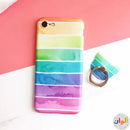 Colorful Case With Ring - كفر مع مسكة خاتم