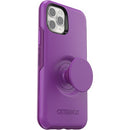 OtterBox Symmetry Otter + Pop - Lollipop - Purple [V] - كفر حماية عالية - اوتربوكس - مع مسكة بوب سوكت دائرية